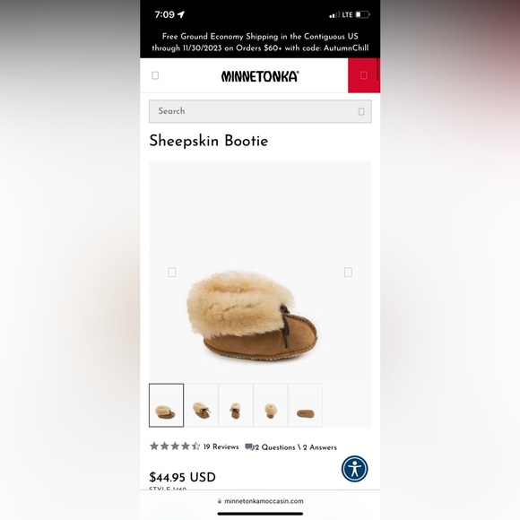 Minnetonka Baby Booties - Picture 6 of 8